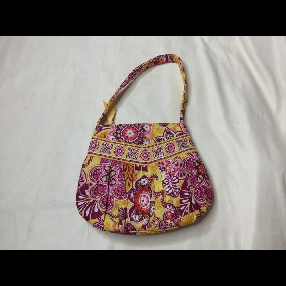 Vera Bradley Yellow Floral Handbag